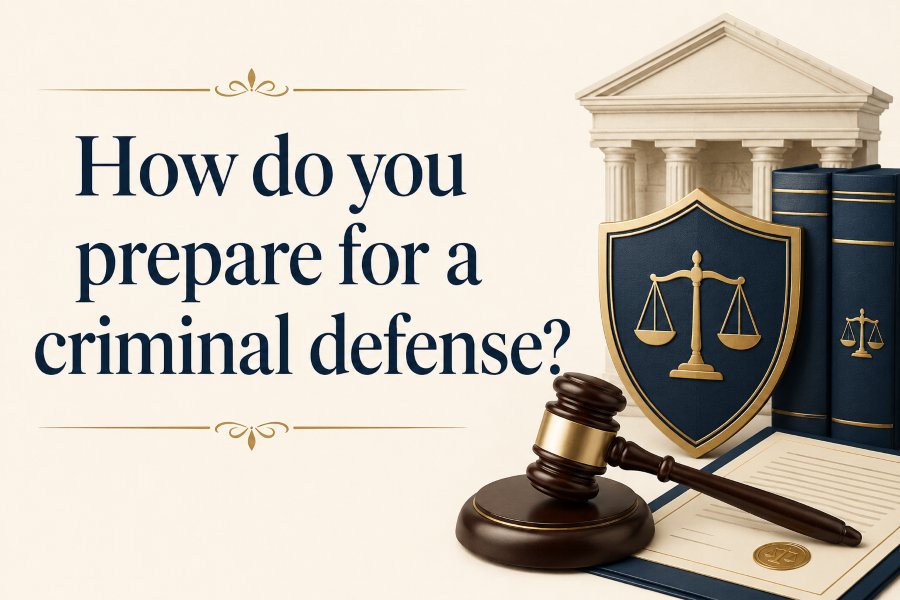 how do you prepare for a criminal defense