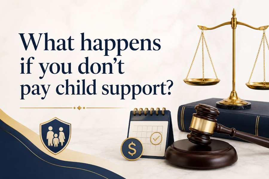 what happens if you don't pay child support